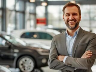 confident-man-in-suit-smiling-portrait-in-car-showroom-automotive-business-free-photo